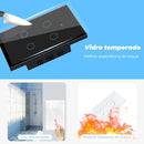 ROVF Interruptor De Parede Com Claro Touch Sem Neutro 1-2-3Gang 110V-220V