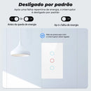 ROVF Interruptor De Parede Com Claro Touch Sem Neutro 1-2-3Gang 110V-220V