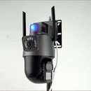 Câmera De Segurança WiFi YOOSE Externa Lente Dupla Com Sirene Full Hd Wifi Visão Noturna App YOOSE