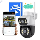 Câmera De Segurança WiFi YOOSE Externa Lente Dupla Com Sirene Full Hd Wifi Visão Noturna App YOOSE