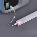 Lâmpada noturna LED com sensor de movimento sem fio USB recarregável para lâmpada de armário de cozinha guarda-roupa